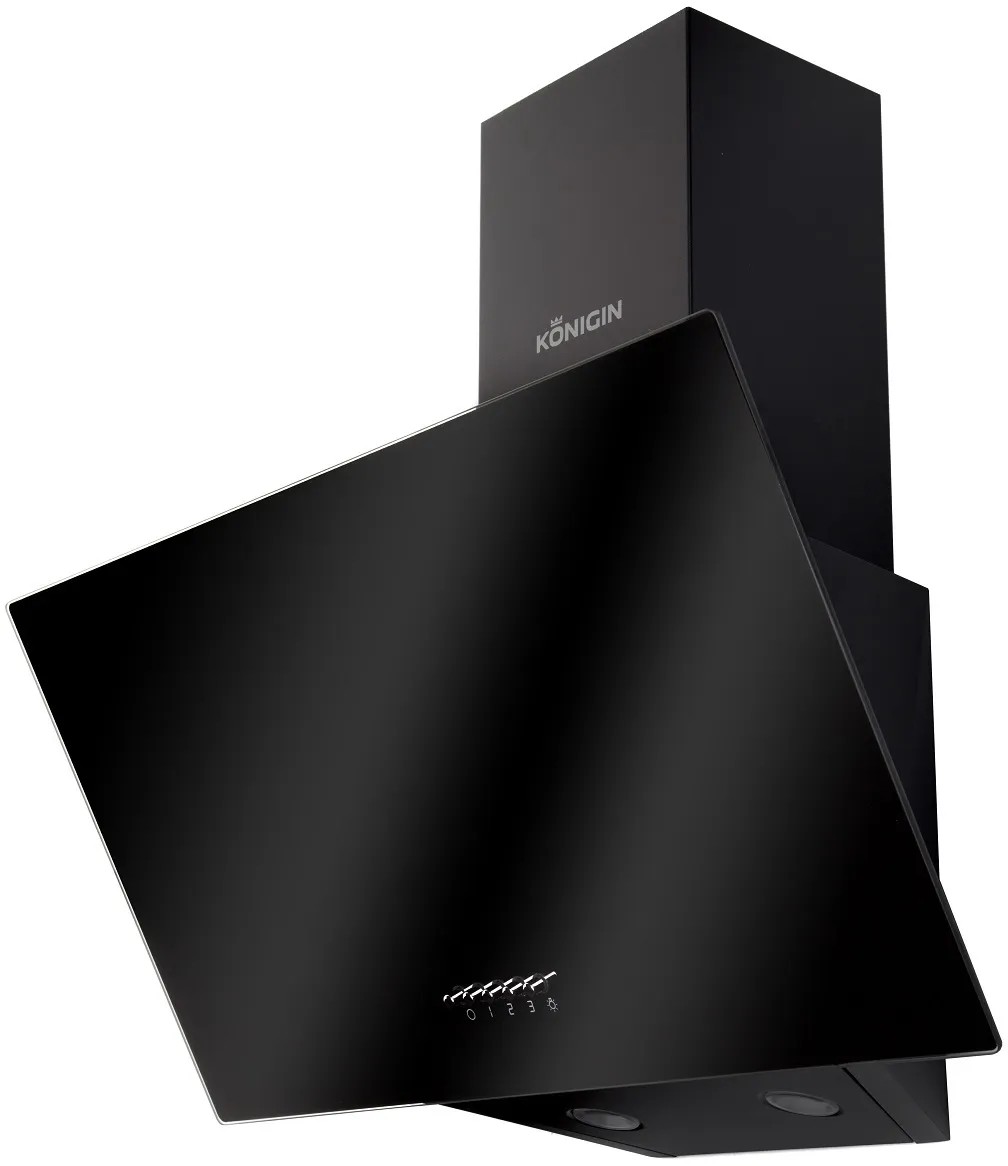 Вытяжка наклонная Colibri Black, 50 см, без угольн. фильтра, черный, Konigin