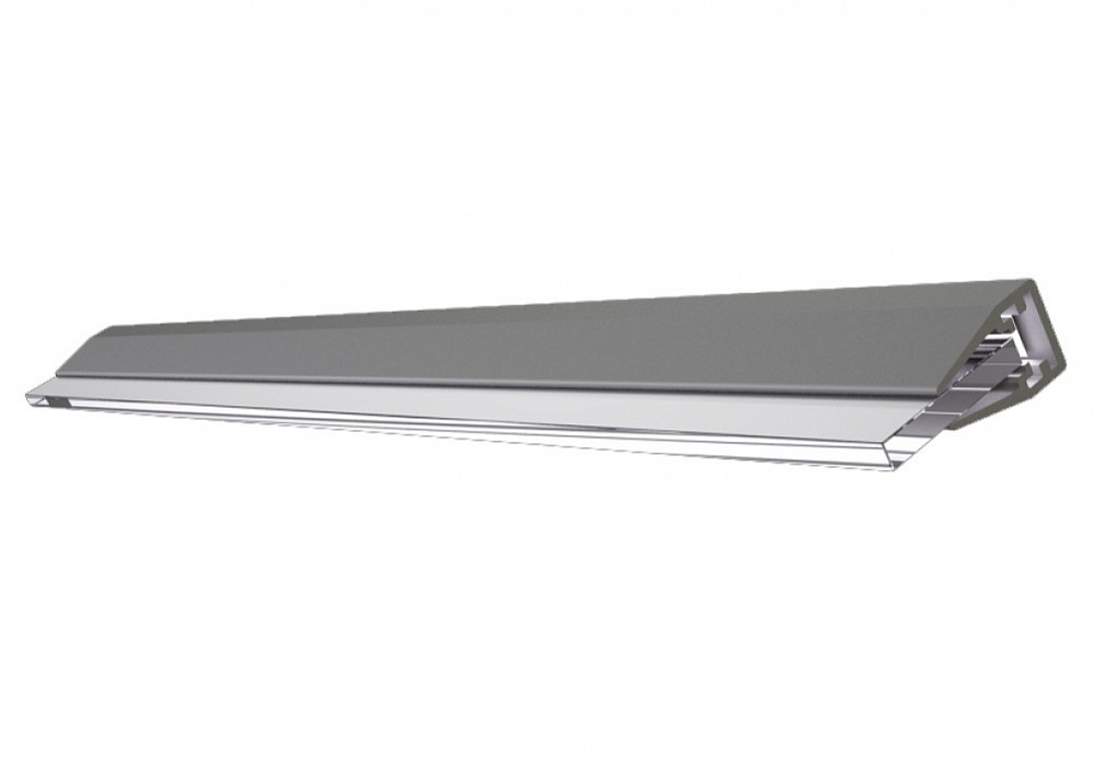 Led Line Профиль-клипса, 2000х21,5х13мм, для стекла 4-8мм, пластик, белый
