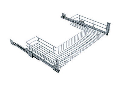 Корзина выкатная 900мм, 864х500х180мм, П-образная под мойку, с доводчиком, Sige