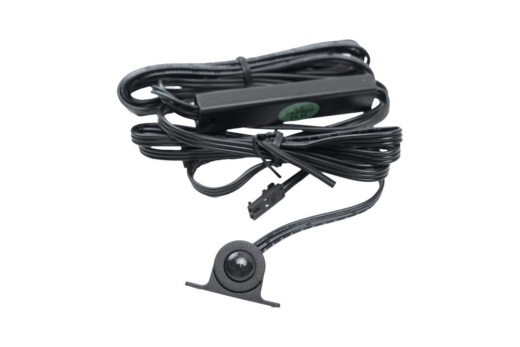 Выключатель на движение, 12V/24W, 36/72W, с выносным сенсором, пластик, черный
