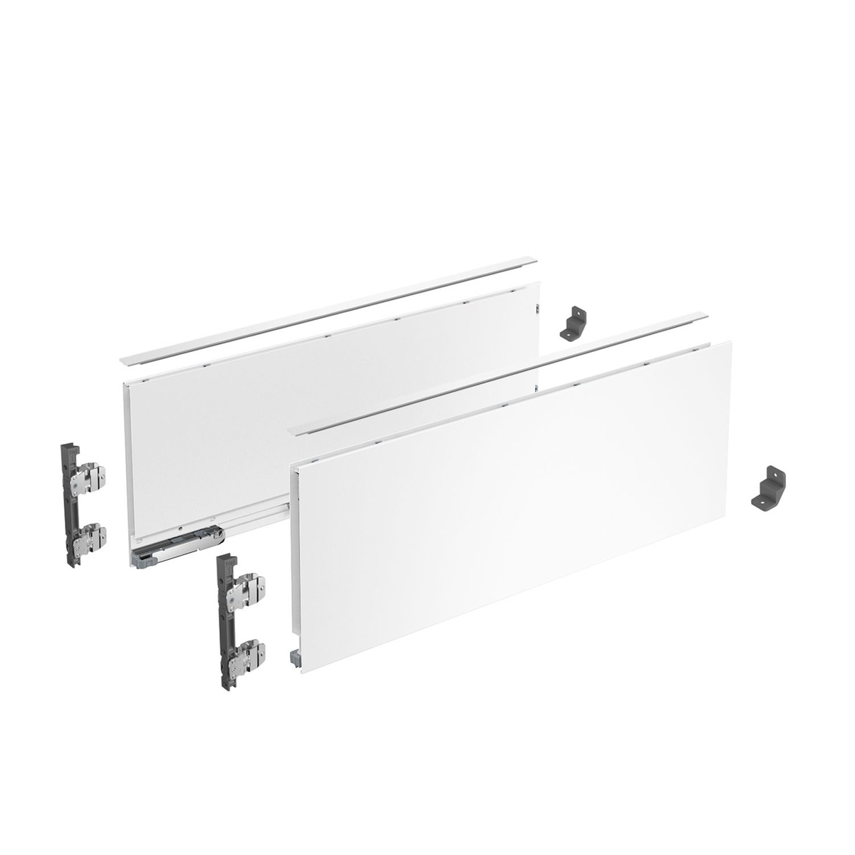 Комплект ящика AvanTech You, H187мм, NL400мм, антрацит