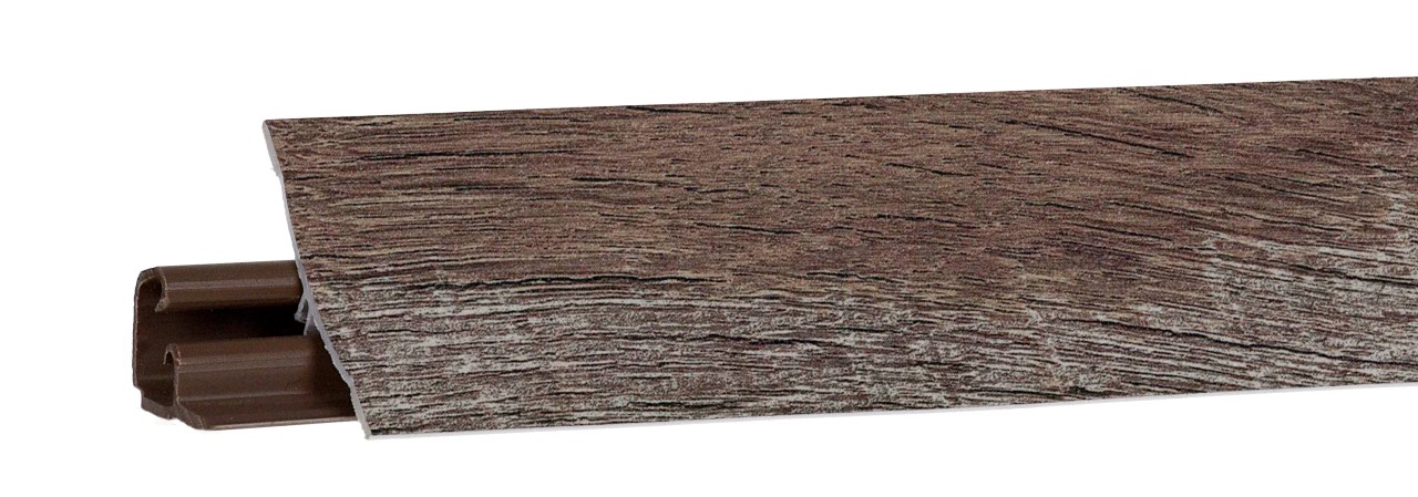 Плинтус LB-23, L=3000мм, дуб мокко, Россия (6065)/15