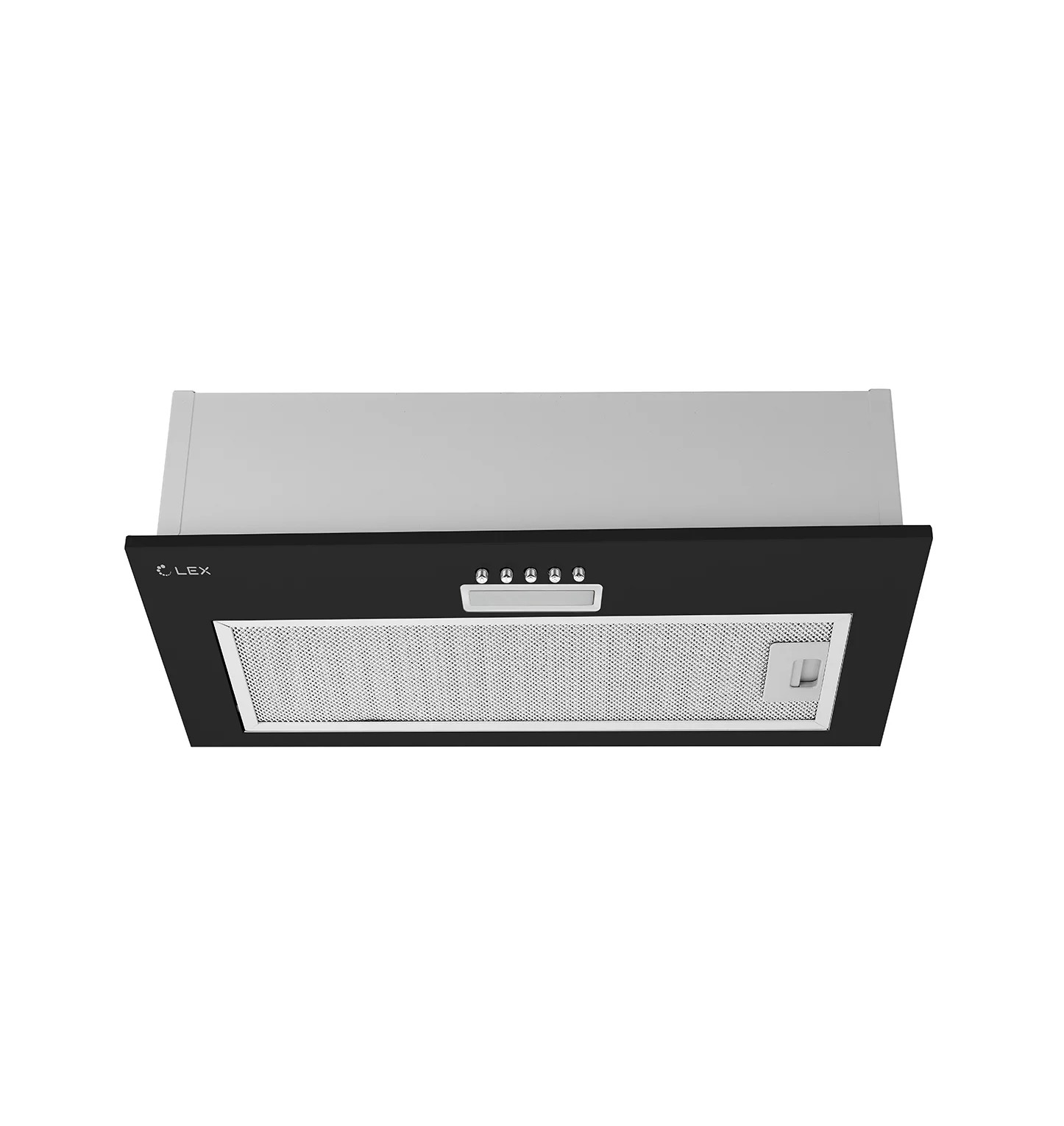 Вытяжка полновстраиваемая GS BLOC LIGHT 600 WHITE, 60см, б/угольного фильтра, белый, Lex