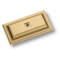Подложка для мебельных ручек, 3041 0070 BSV, 8х37х70мм, металл, матовое золото