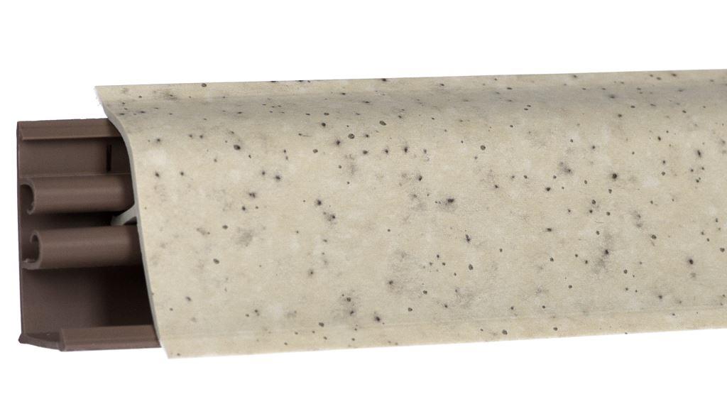 Плинтус LB-38, L=3000мм, снежная земля (332, 6088, 6071, 387, 6084)/20