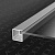 MZ01 Алюминиевый профиль для стекла, 20,5х19мм, L=6000мм, титан