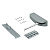 Механизм Pull to Move silent для WingLine L, исполнение heavy (до 25 кг), левый, серый