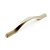 Ручка-скоба, C-3824.G5, Fibbia, 128мм, матовый никель, Nomet
