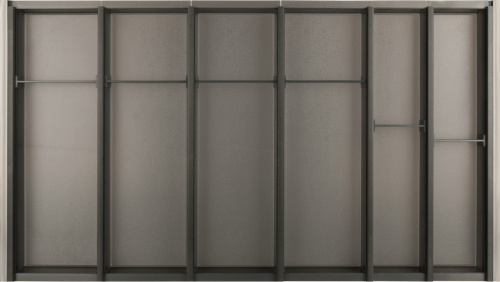 Лоток для столовых приборов, 795х473х55мм, в шкаф 900мм, черный, Blum Legrabox
