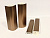 Торцевая заглушка для цоколя, h=100мм, бронза (42), Россия