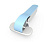 Покрытие декоративное ELA для петель IMPRO синий-белый с петлей, 2компл, блистер