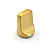 Ручка-кнопка, Blade, 11.4128.24, d=20мм, металл, брашированное золото