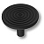 Ручка-кнопка, 4134001MP24, d=36мм, металл, черный