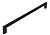 Ручка-скоба, 2457-334PB12PB12, 320мм, металл, черный матовый, с насечками