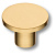 Ручка-кнопка, 34-Matt Gold, d=25мм, металл, сатинированное золото