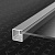 MZ01 Алюминиевый профиль для стекла, 20,5х19мм, L=3000мм, титан