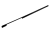 Ручка-скоба, 611, 2х480мм, L=1000мм, металл, черный матовый