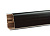 Плинтус LB-38, L=3000мм, черный матовый (459)/20