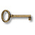 Ключ, 5002-22/45, 74х32, металл, старая бронза