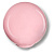 Ручка-кнопка, 626RS, d=24мм, пластик, розовый глянцевый, "Шар"
