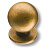 Ручка-кнопка, 1116.0020.001, d=20мм, металл, античная бронза