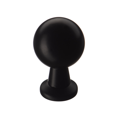 Ручка-кнопка, K-1150 BL, 20х20х32мм, металл, черный матовый/120
