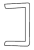 Торцевая заглушка для цоколя, h=1000 мм (1 метр), ясень структурный, Россия