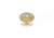 Ручка-кнопка с кристаллами, WPO715, d=30мм, металл, золото, Giusti