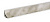 Плинтус LB-15, мрамор карарра белый, L=3000мм, 13,4х13,4мм (6014)/15