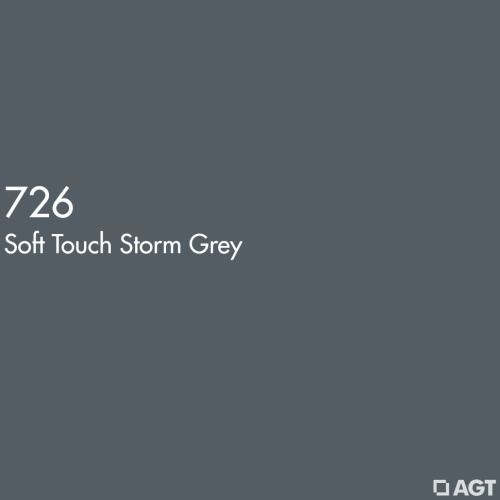 726, фасад, 18мм, серая буря матовый soft touch