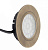 Светильник врезной LED Polo, ≈220V/4W/330Lm/3000K/65°, Ø70мм, античная бронза