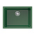 Мойка Okinoshima 61-U/I-RG, Natceramic/royal green глянцевый