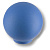 Ручка-кнопка, 626AZX, d=29мм, пластик, голубой матовый, "Шар"