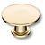 Ручка-кнопка, 5550 Light Gold, металл, глянцевое золото