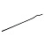 Ручка-скоба, C-5769-1135A/352.P61, Apro, 352мм, металл, черный матовый, Nomet