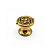 Ручка-кнопка, WPO634.031.00A8, 36х32х22мм, металл, золотистая бронза, Guisti
