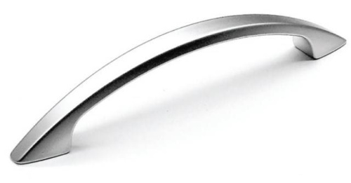 Ручка-скоба, С-174, 128мм, металл, матовый никель/100