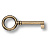 Ключ, 6137.0040.002, 77х30, металл, старая бронза