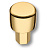 Ручка-кнопка, 4126 001MP11, d=20мм, металл, глянцевое золото