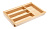 Лоток деревянный с возможностью регулировки 400-600 в ящики Axis/MB L-450, бук