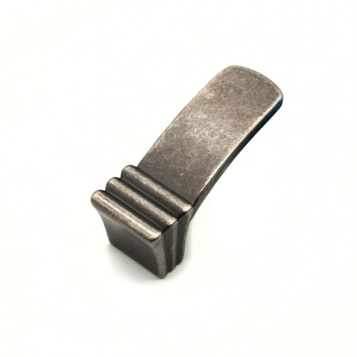 Крючок, Z-5421, однорожковый, старое олово, Nomet