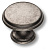 Ручка-кнопка, 15.330.29.05, d=29мм, металл, античное серебро