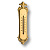 Термометр, 14335-B, латунь