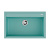 Мойка Kitagawa 79-LB-AZ, Artceramic/azur blue матовый