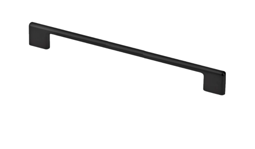 Ручка-скоба, CAPRI, 256мм, металл, черный матовый