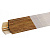 Плинтус LB-15, дуб Юкон, L=3000мм, 13,4х13,4мм, Россия (6090)/30