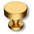 Ручка-кнопка, 30-Matt Gold, d=30мм, металл, матовое золото