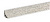 Плинтус LB-15, сахара, L=3000мм, 13,4х13,4мм (6014)/15