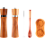 Набор мельниц для специй на подставке GR-02-SET, акация