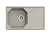 Мойка GranFest UNIQUE U-840L, 840х500 мм, топаз